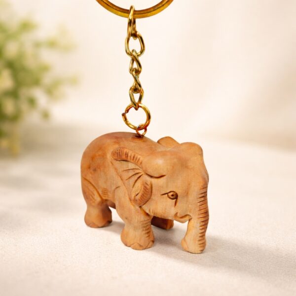 Fine Elephant Keychain